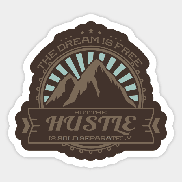 Hustle Sticker by rodney